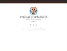 Tablet Screenshot of onderweg.eu